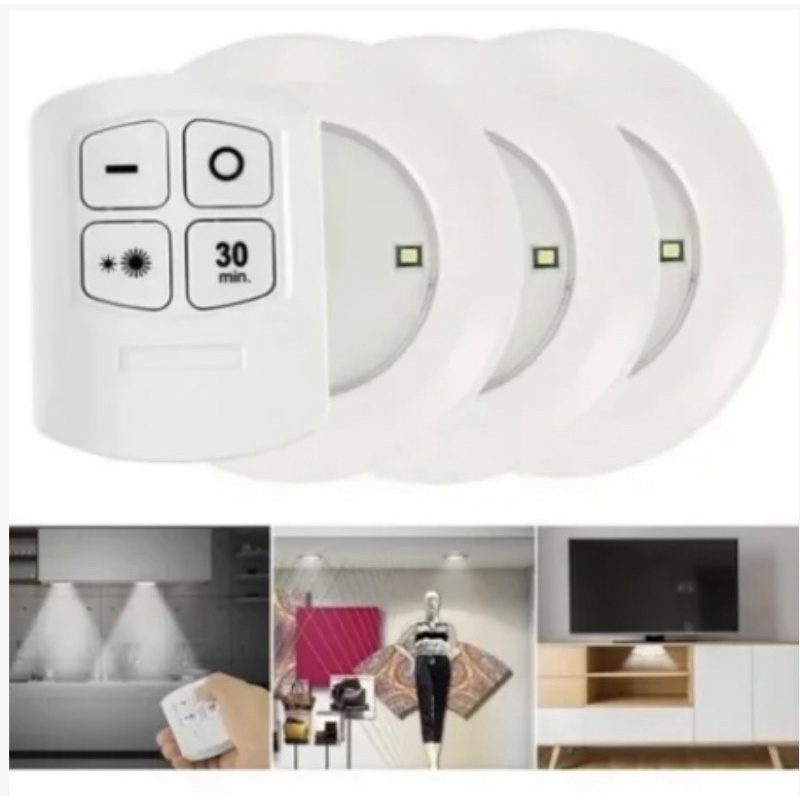 Kit luminária Led com controle remoto Shopee Brasil