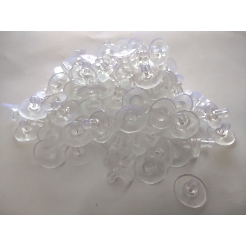 40 tarrachas para brinco de silicone ( sutian de.orelhas)