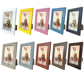 Porta Retrato em Madeira com Vidro - 10x15; 13X18; 15X21 - CORES