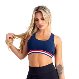 KIT 5 Top Academia Sem Bojo Roupa Moda Fitness Preço de Atacado Roupa Feminina Ginástica Liso Crossfit