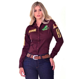 Camisete Country De Cavalgada Radade Torcida Brand Cowgirl