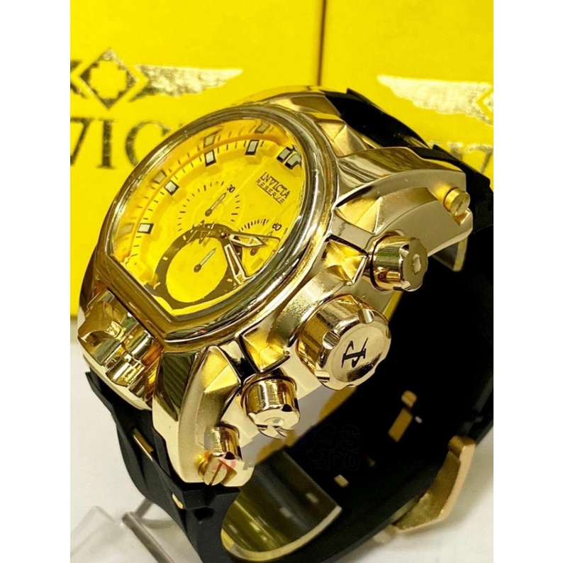 Comprar Relógio Masculino Invicta Zeus Magnum Linha Gold One