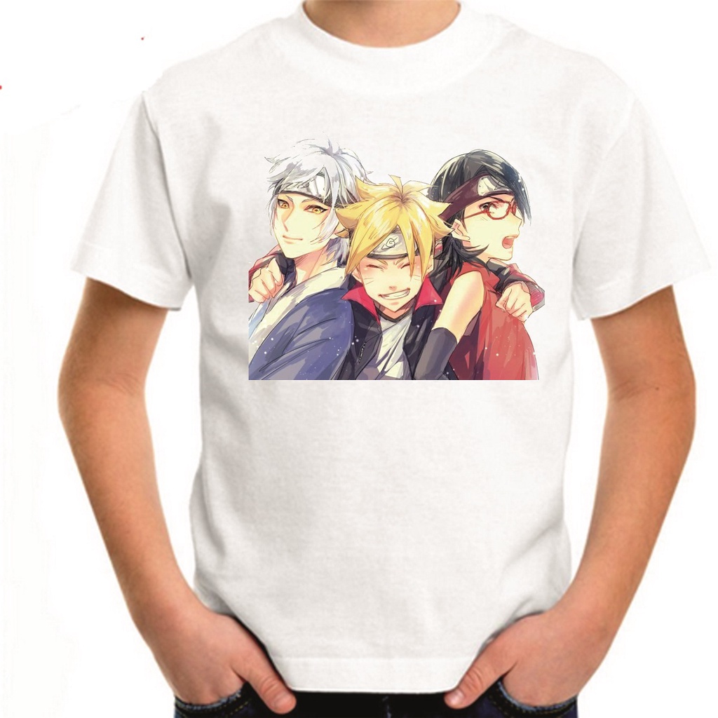 Camiseta Sarada Uchiha Chibi Anime Naruto