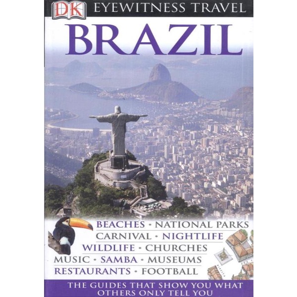 Livro - Brazil Eyewitness Travel Guide | Shopee Brasil
