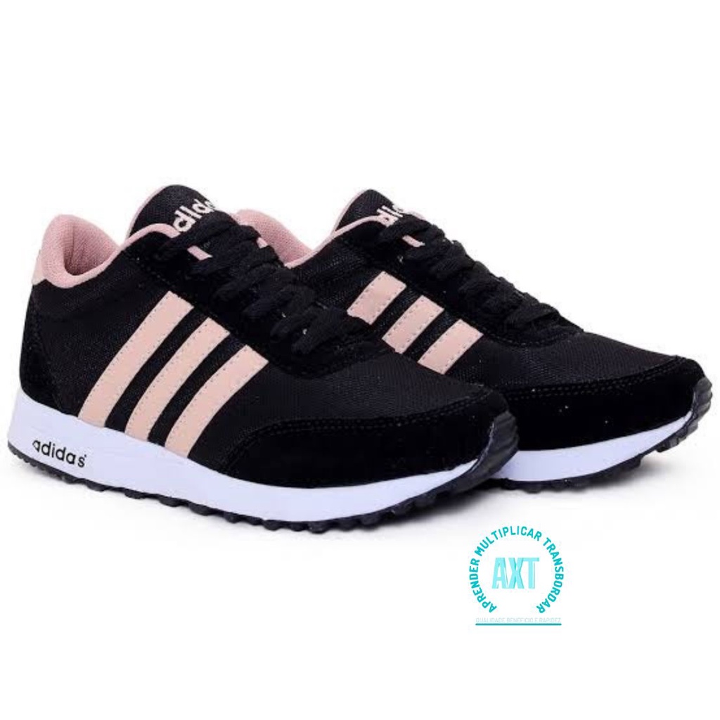 Promo o T nis Adidas Para Caminhar Neo Feminino Confort vel