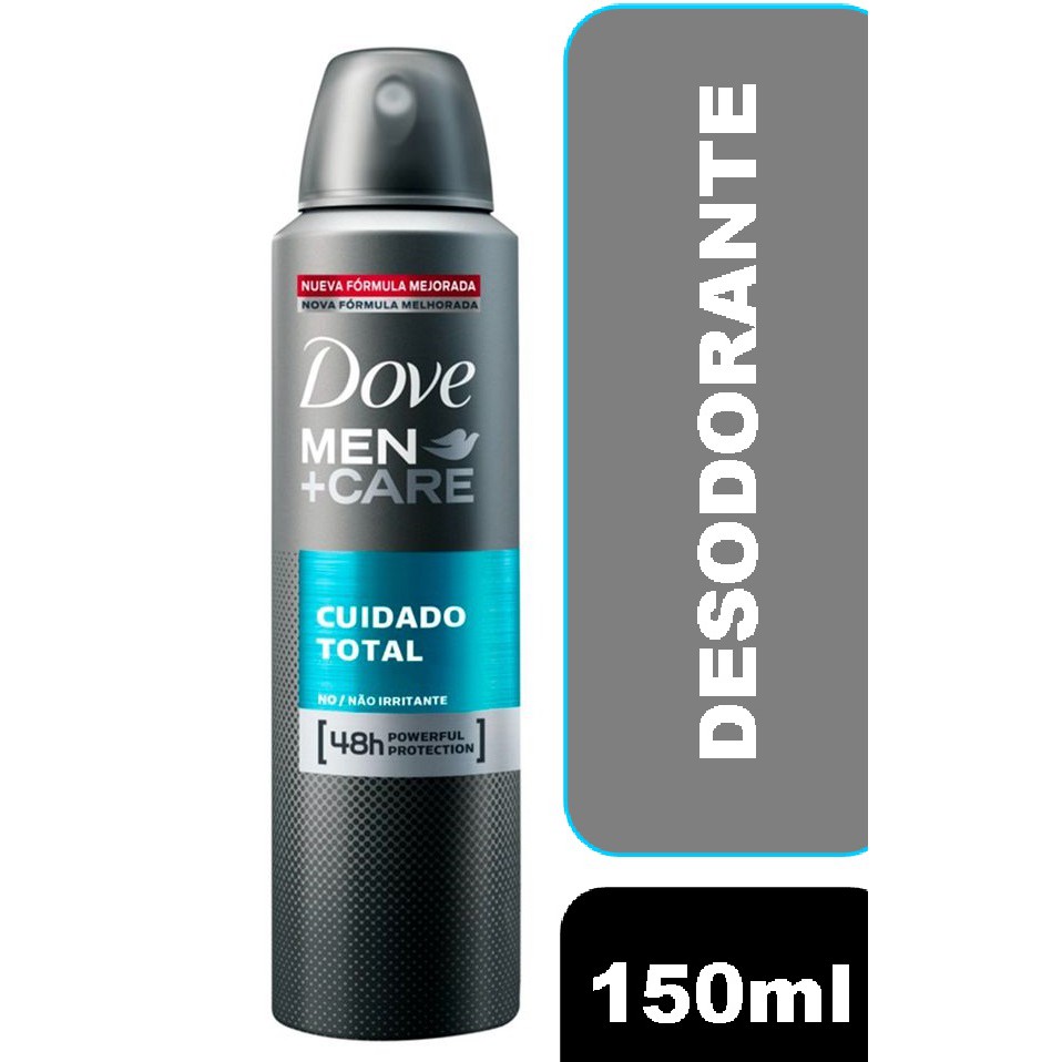 Desodorante Dove Men Care Cuidado Total 150ml