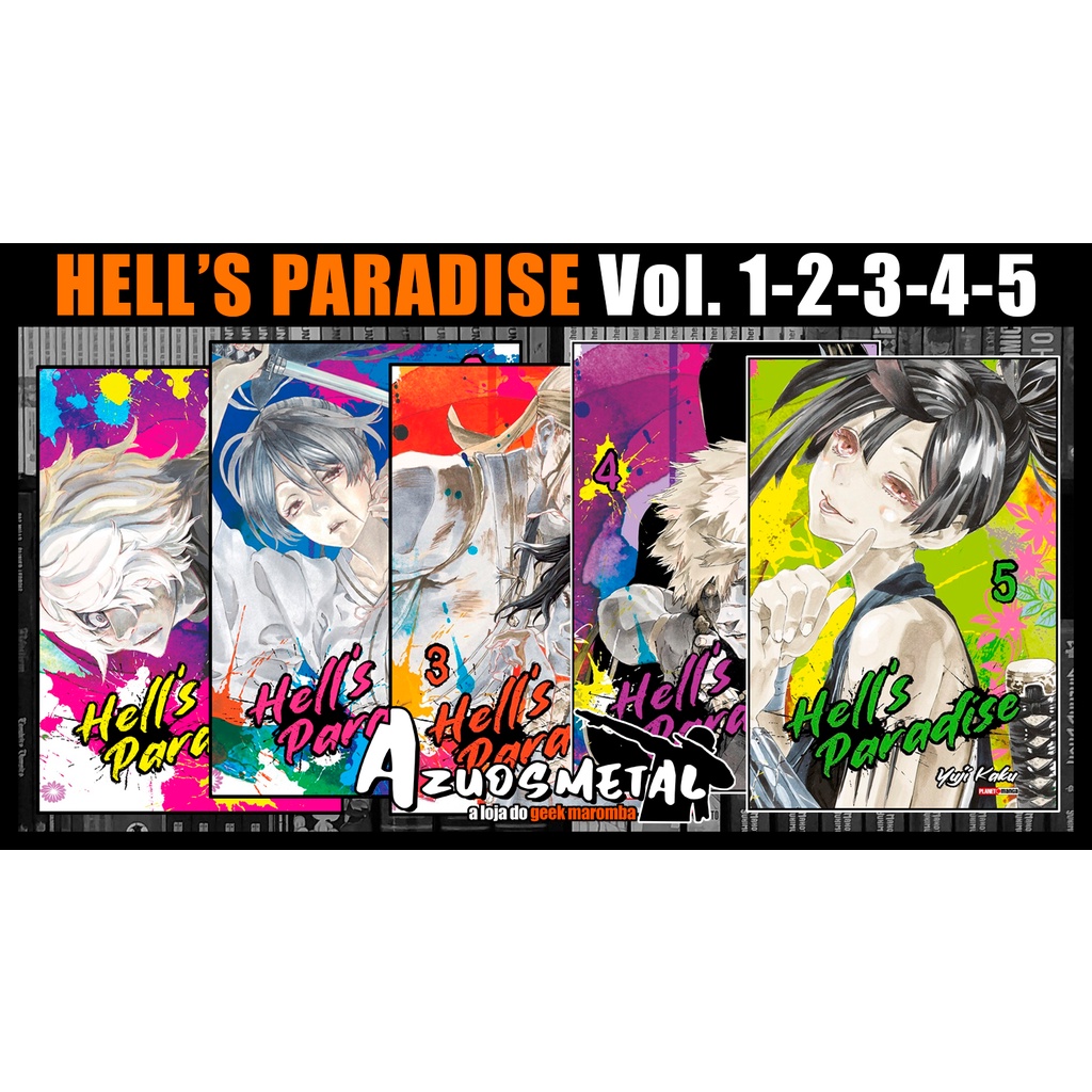 Mangá Hell's Paradise Volume 04 - Panini - Lacrado - Expositor - #