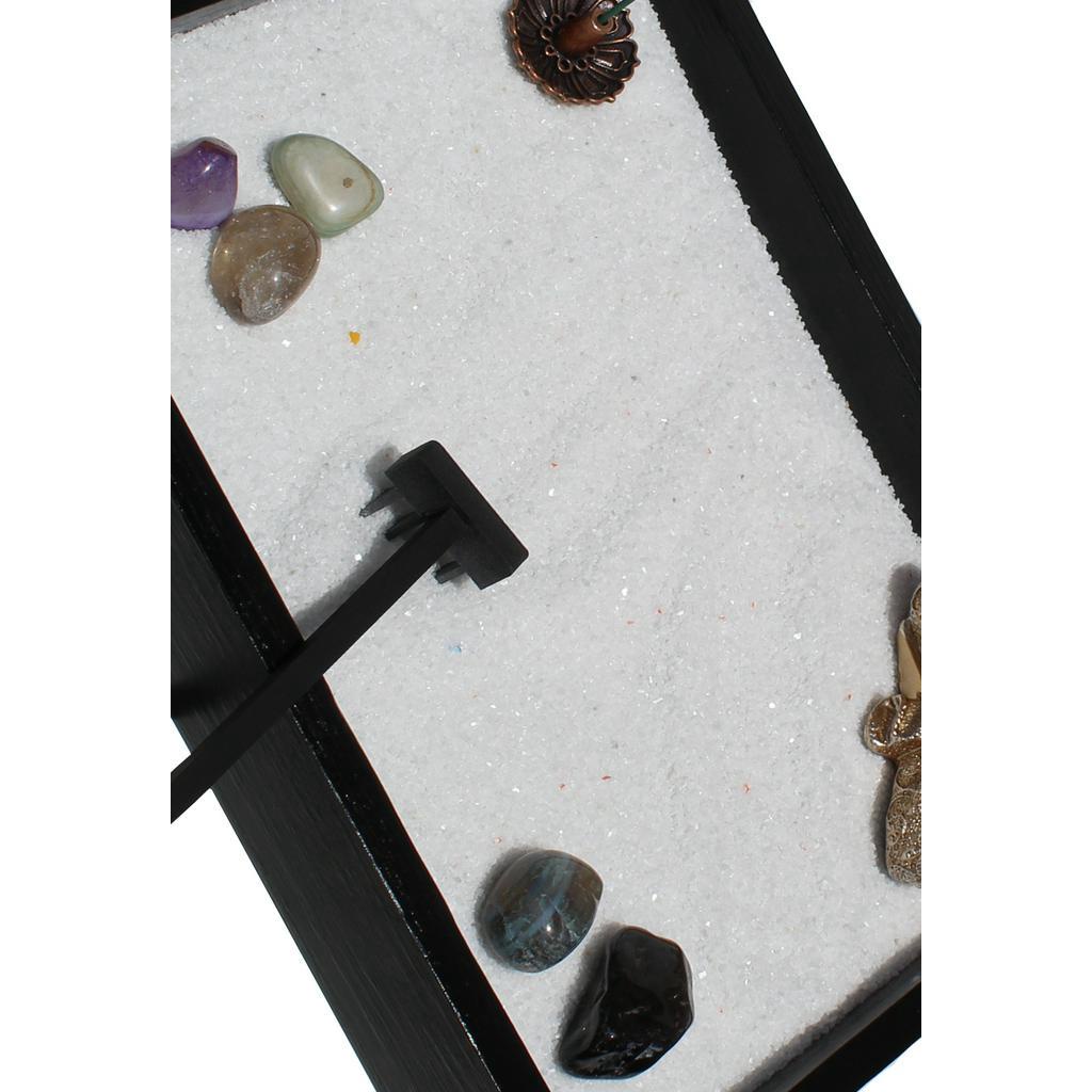 Areia Branca Para Jardim Zen Budista Feng Shui - 1 Kg