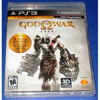 Jogo Sony 3d God Of War Saga 3 Games Em 2 Discos Para Ps3 em Promoção na  Americanas