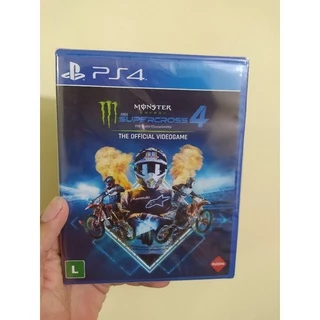 Jogo Monster Energy Supercross 4 The Official vídeo Game PS4 Mídia Física Lacrado