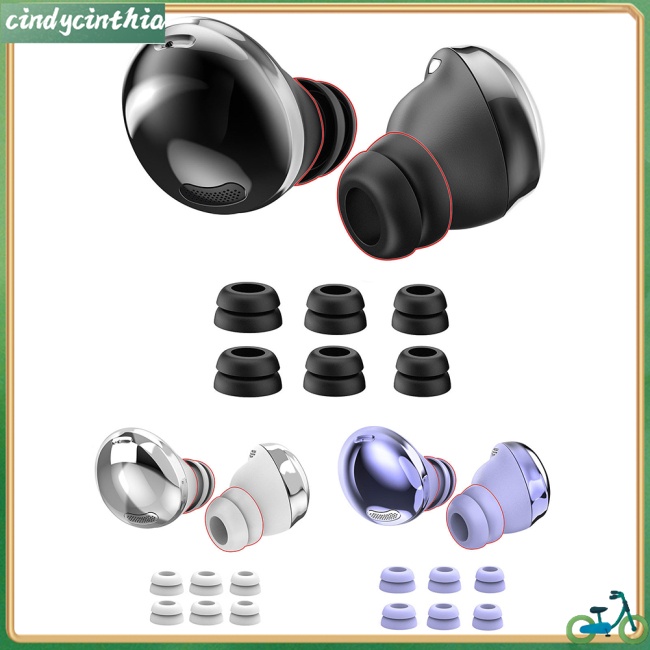 Cindy Silicone Earbuds Anti-slip Anti-lost Comfortable Ear Caps Compatible For Samsung Galaxy Buds Pro