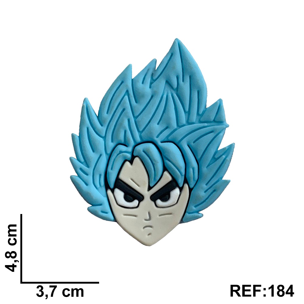 Cabelo do goku super sayajin blue