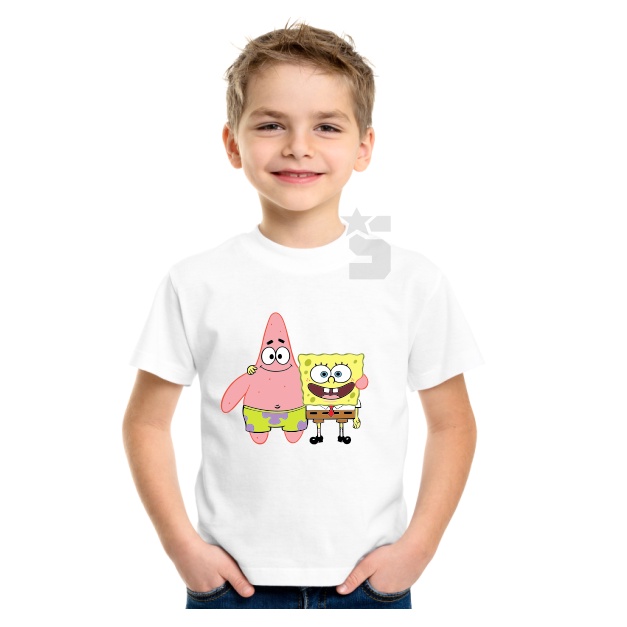 Camiseta bob esponja amigos