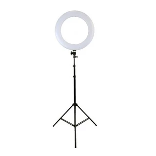 Ring Light Iluminador Portátil 20cm + Tripé 160 Cm