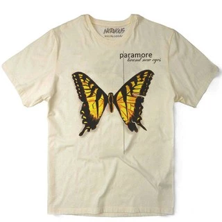 Camiseta Algodao Paramore Album Brand Eyes Musica Banda Bandas de Rock Alternativo Punk Grunge Nervous