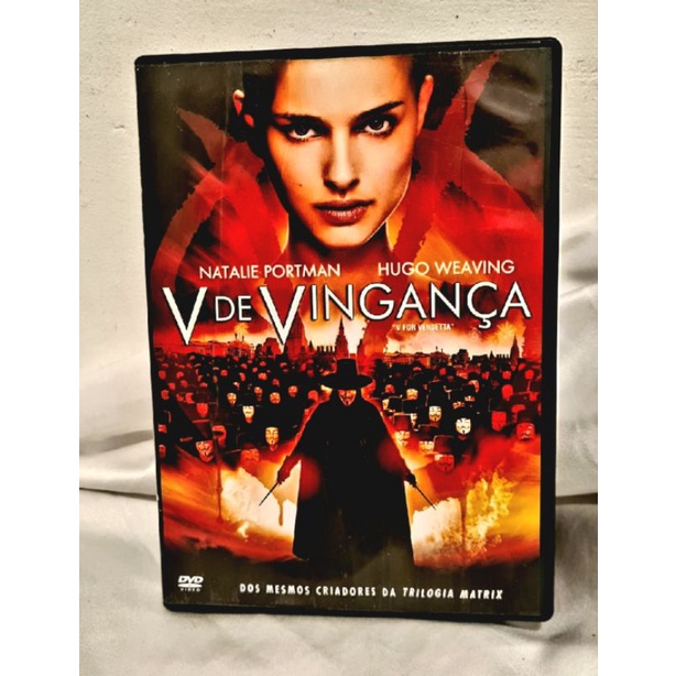 V de Vingança (DVD) - James McTeigue - Hugo Weaving - Natalie Portman - DVD  Zona 2 - Compra filmes e DVD na