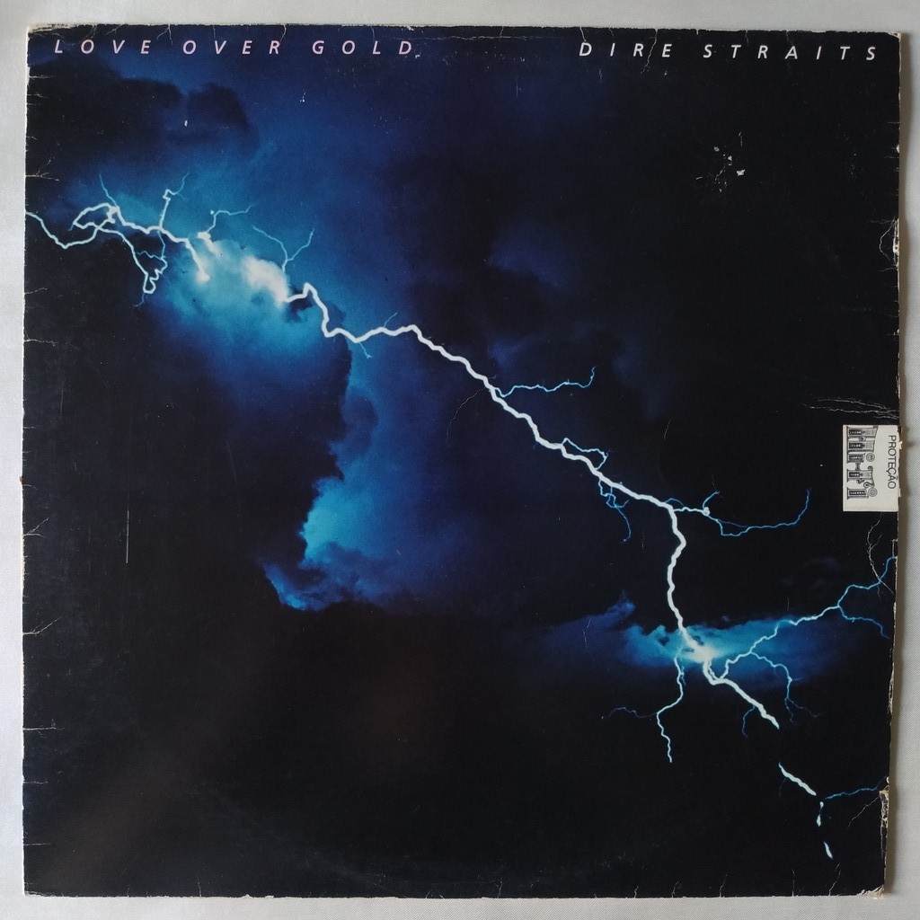 DISCO DE VINIL LP - DIRE STRAITS – LOVE OVER GOLD (1982) | Shopee