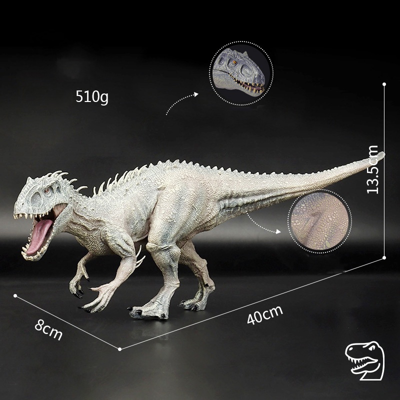 Desenho Animado de Dinossauro Tir Anossauro Boneco de Pelúcia Fofo Cinza -  40Cm