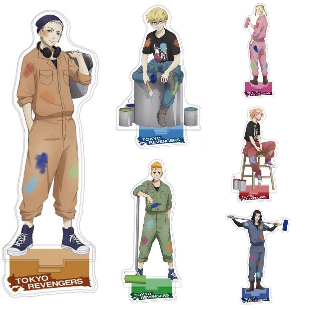 Revengers Acrílico Tóquio Stand Anime Personagens Decoração De Mesa Manjiro  Draken Sano | Shopee Brasil