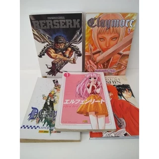 MANGÁS NÚMERO 1 - NAMORADA DE ALUGUEL - CLAYMORE - ELFEN LIED e outros