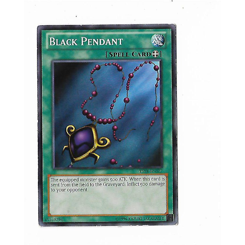 black pendant yugioh card YGO 3D Metal Pendent with Cards duelists forge their destinies with every drawn card One of the most reliable