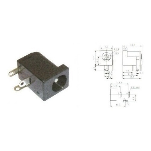 Jack J4 Dc-005 2,5mm