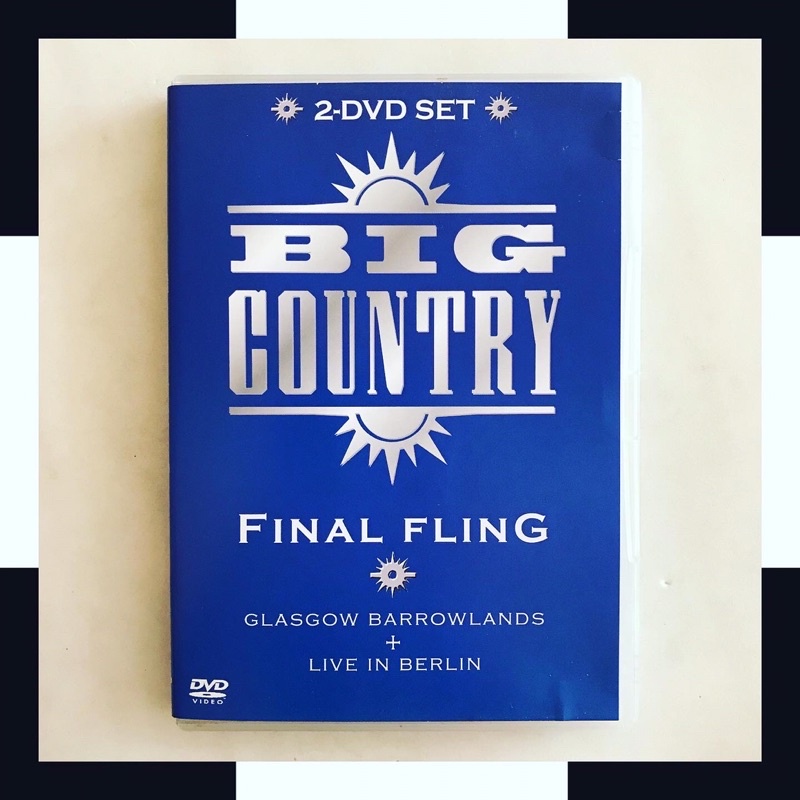 DVD DUPLO BIG COUNTRY - FINAL FLING - Glasgow Barrowlands / Live