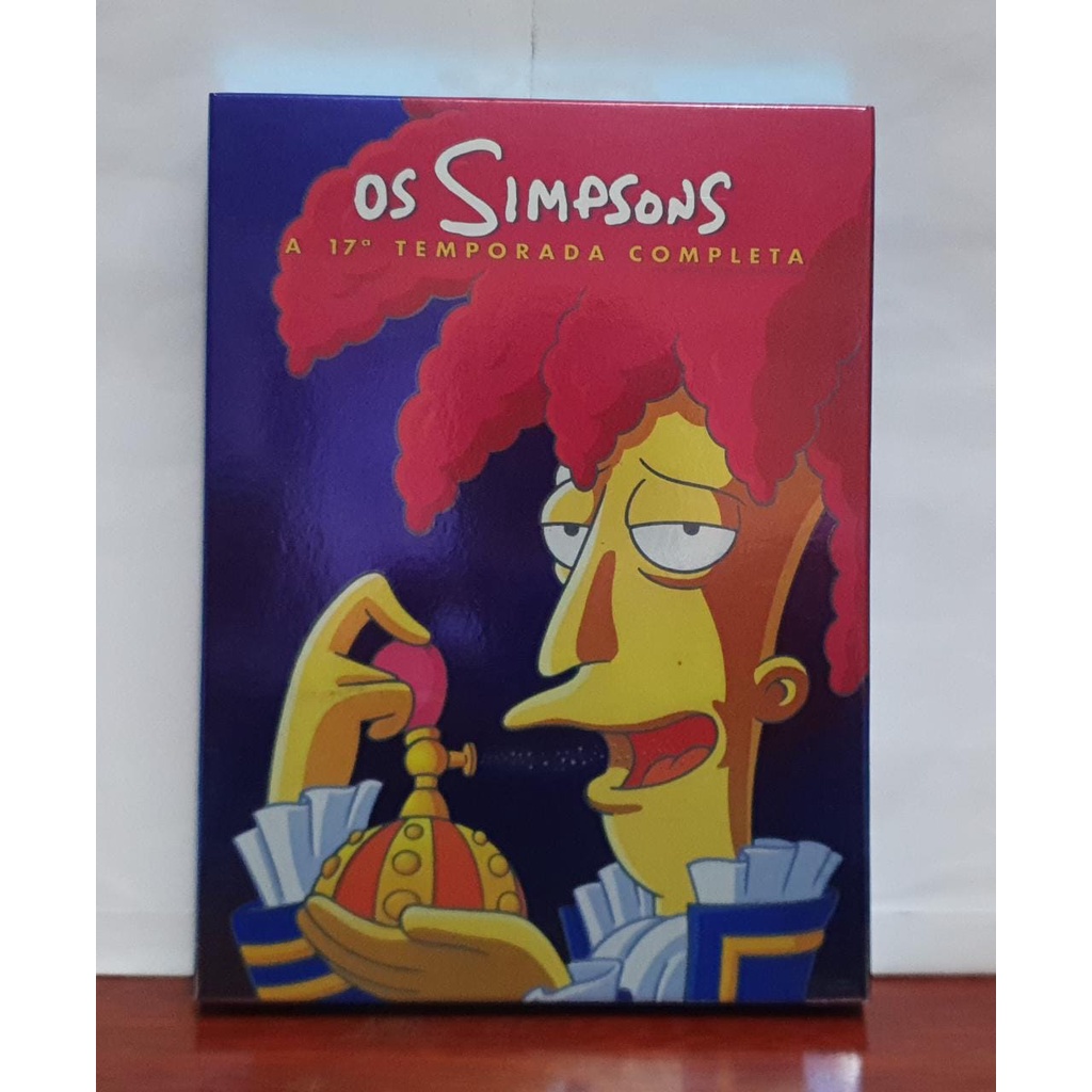 Box Dvd Os Simpsons - A Sétima Temporada Completa