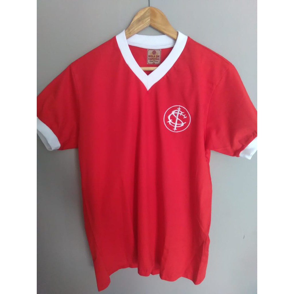 Camisa Retrô Feminina Internacional 1975 - Camisas Retrô Mania