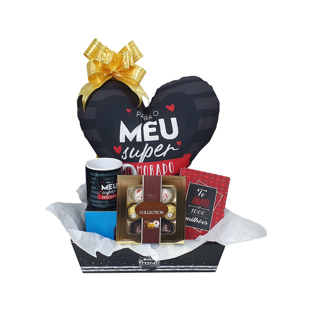 Presente Para Namorada Namorado Amor Kit + Chocolate Ferrero | Shopee ...
