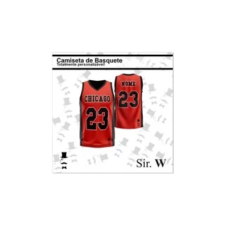 Camiseta Regata de Basquete Personalizada Sir.W Nome e Número