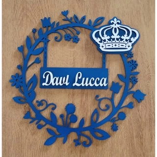 Porta maternidade menino personalizado em Oferta na Shopee