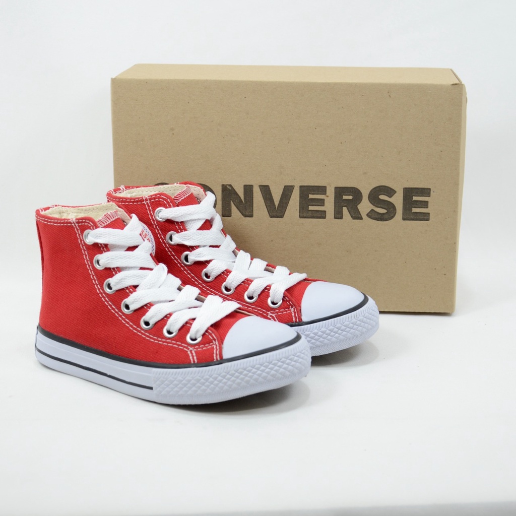 All star store botinha vermelho infantil