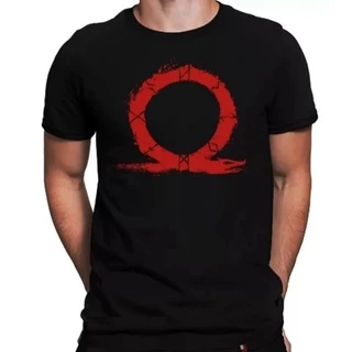 Camiseta básica game god of war 100% Algodão