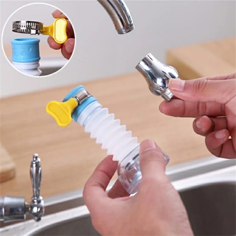 Bico Extensor de Torneira chuveiro Giratório Plástico | Shopee Brasil