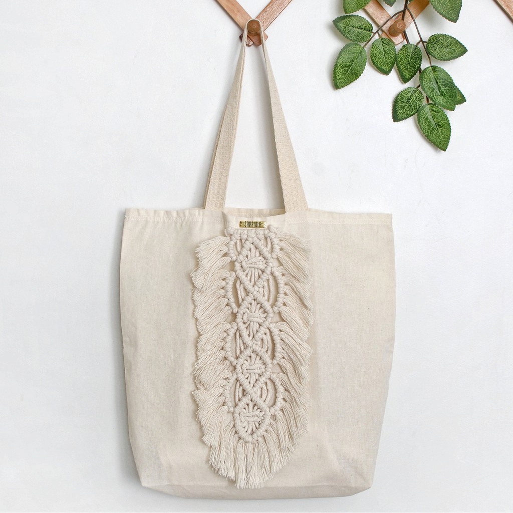 Bolsa Boho Ecobag Macram