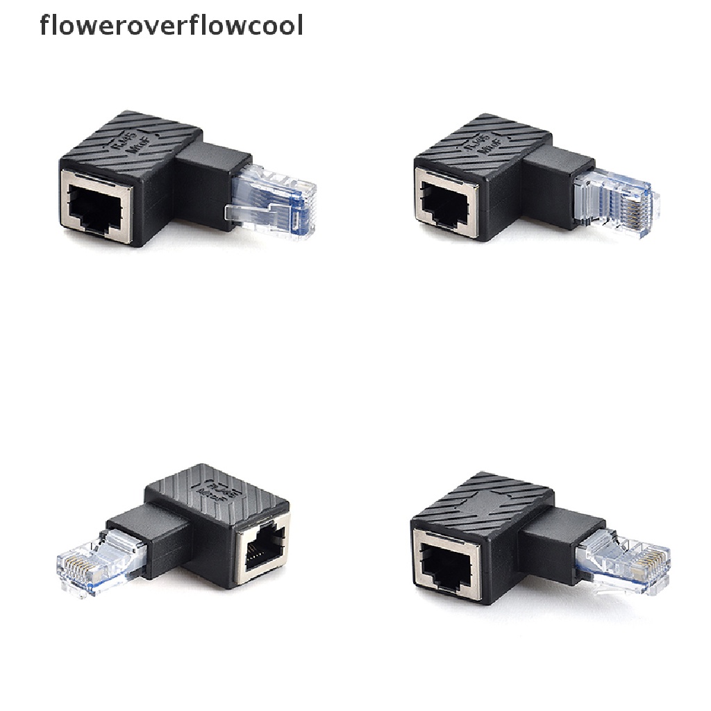 FCMY 90 Graus 270 Para Cima Esquerda Multiângulo Direita RJ45 Lan Macho Fêmea .