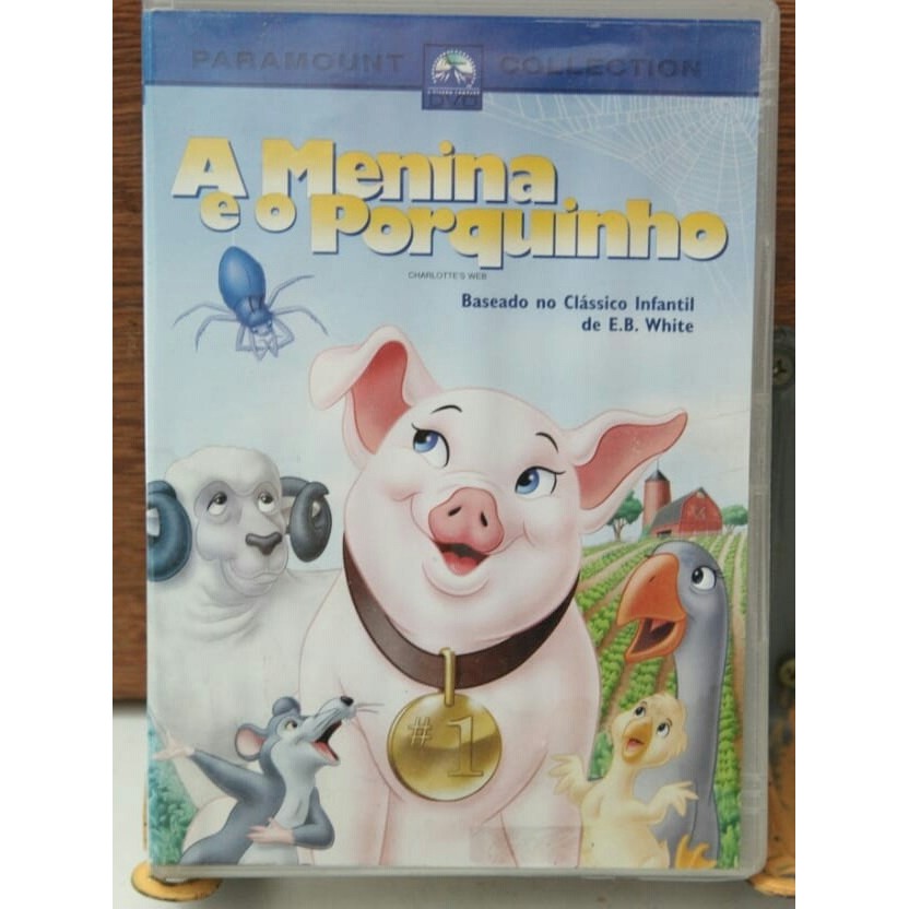 a Menina e O Porquinho Dvd Aventura Original Lacrado Dublado, Filme e  Série Paramount Pictures - 2006 Nunca Usado 87168972