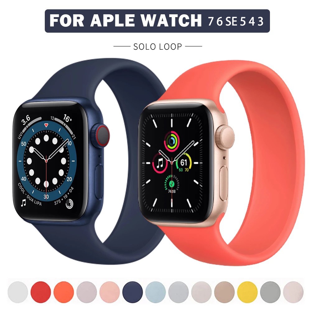 Compra online de Vidro temperado + capa de relógio para apple watch 8 7 6 se  5 3 4 44mm 40mm protetor de tela iwatch 5 3 2 42mm 38mm capa amortecedora