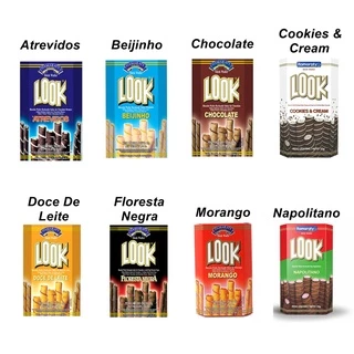 Kit Com 5 Un e 10 Un Biscoito Wafer Look 55g - Itamaraty