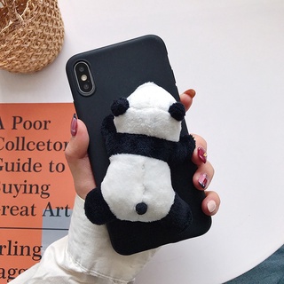 Capa para Apple iPhone 3D com desenho fofo Panda, 5.5 Inch, iPhone 6 Plus/  6s Plus