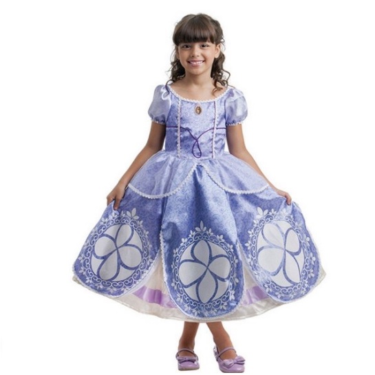 Vestido Fantasia Infantil Princesinha Sofia - Emfantasy