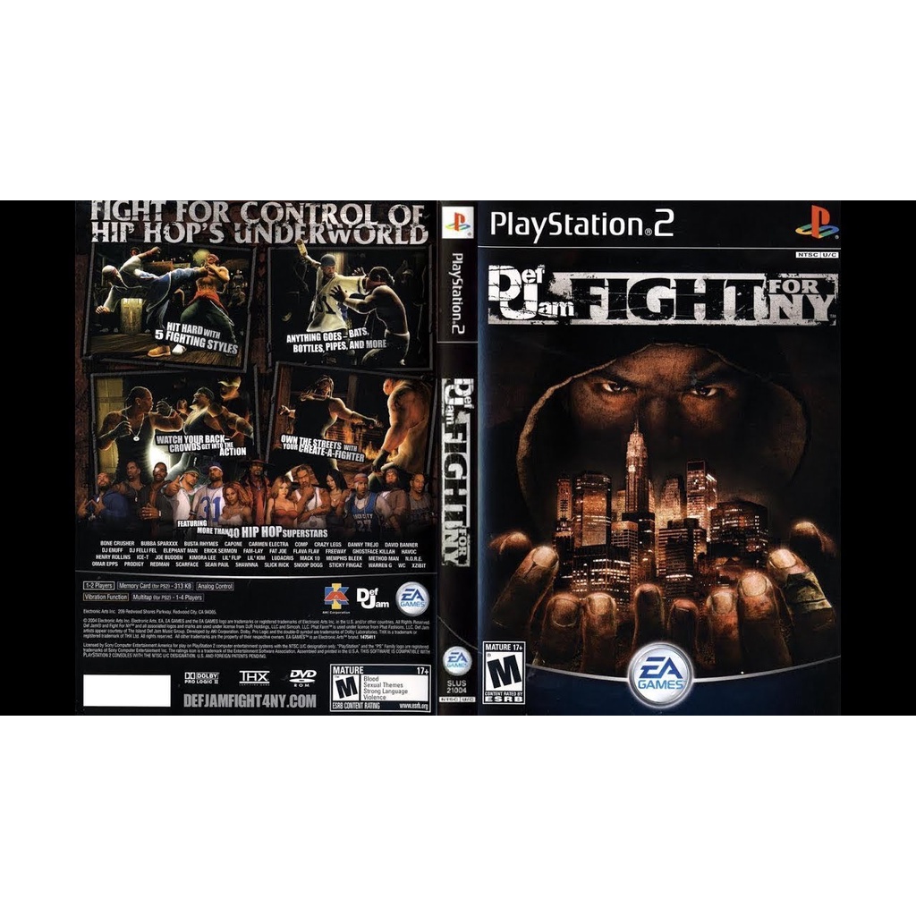 Def Jam: Fight for NY Compatibility