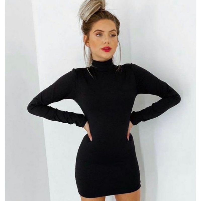 Vestido tubinho cheap de frio