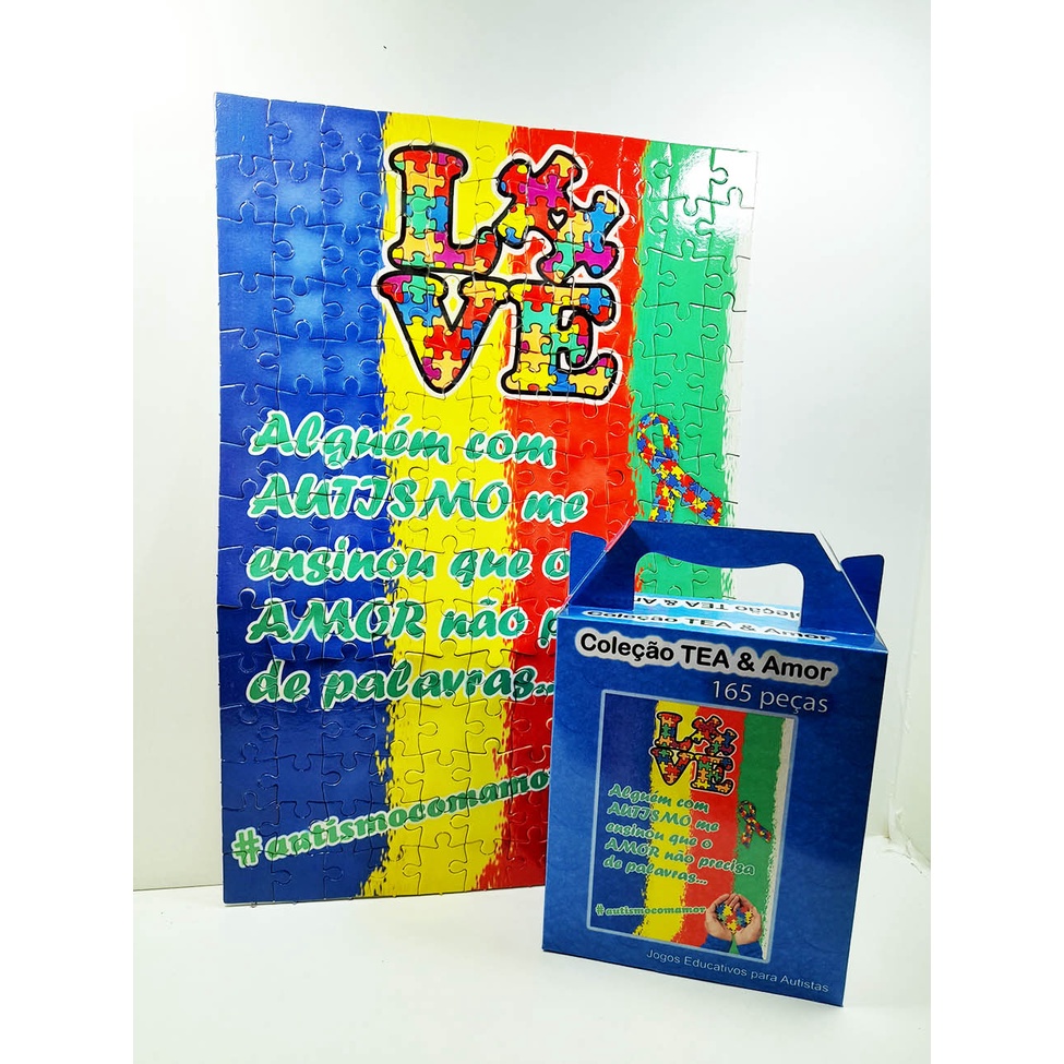 Kit Especial Jogos Educativos Cogntivos para Autistas - Combo 4 - Coleção  TEA & AMOR