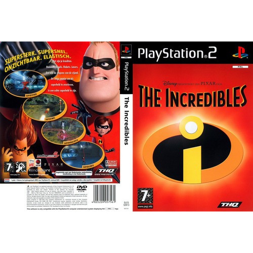 Jogo Disney Pixar The Incredibles Ps2 Patch Shopee Brasil