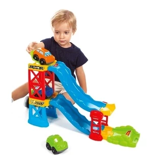Super Pista Com 2 Carrinhos Ramp Racer 28 Pecas - Maral Brinquedos