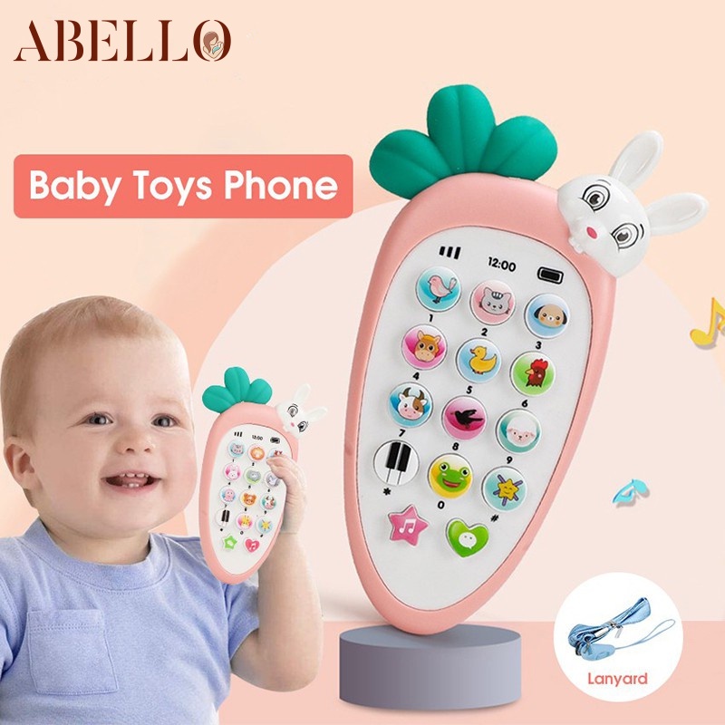 Telefone Toy Play Música Celular Celular Aprendendo Inglês