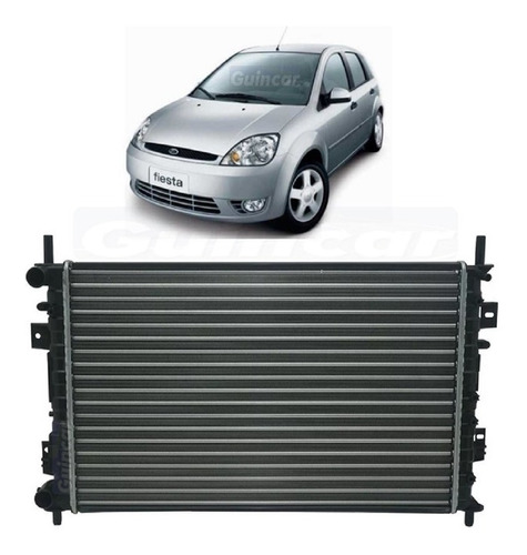 Radiador Ford Fiesta 1.0 2003 2004 2005 2006 Até 2012 | Shopee Brasil