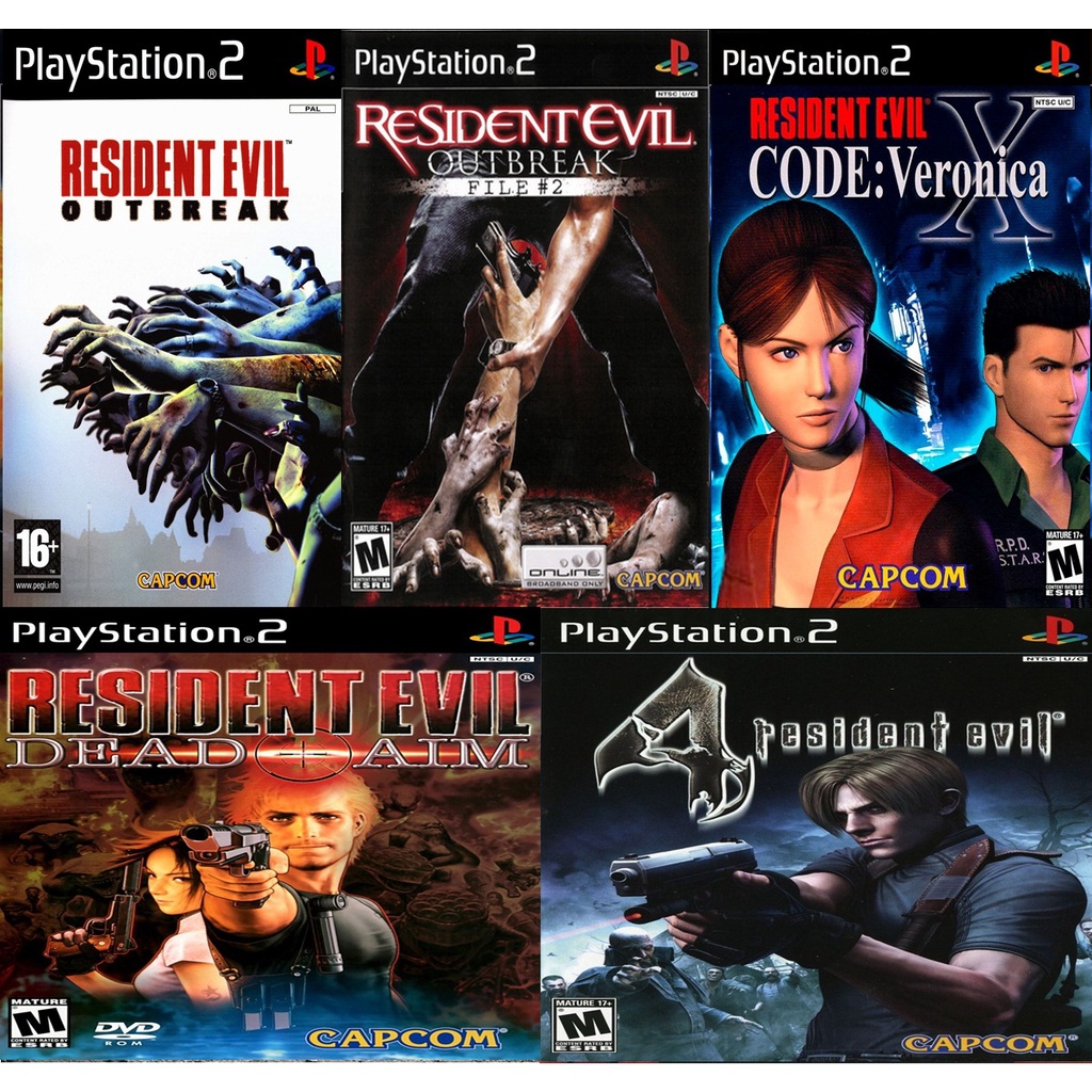 Resident Evil PS2 Complete Collection : r/ps2